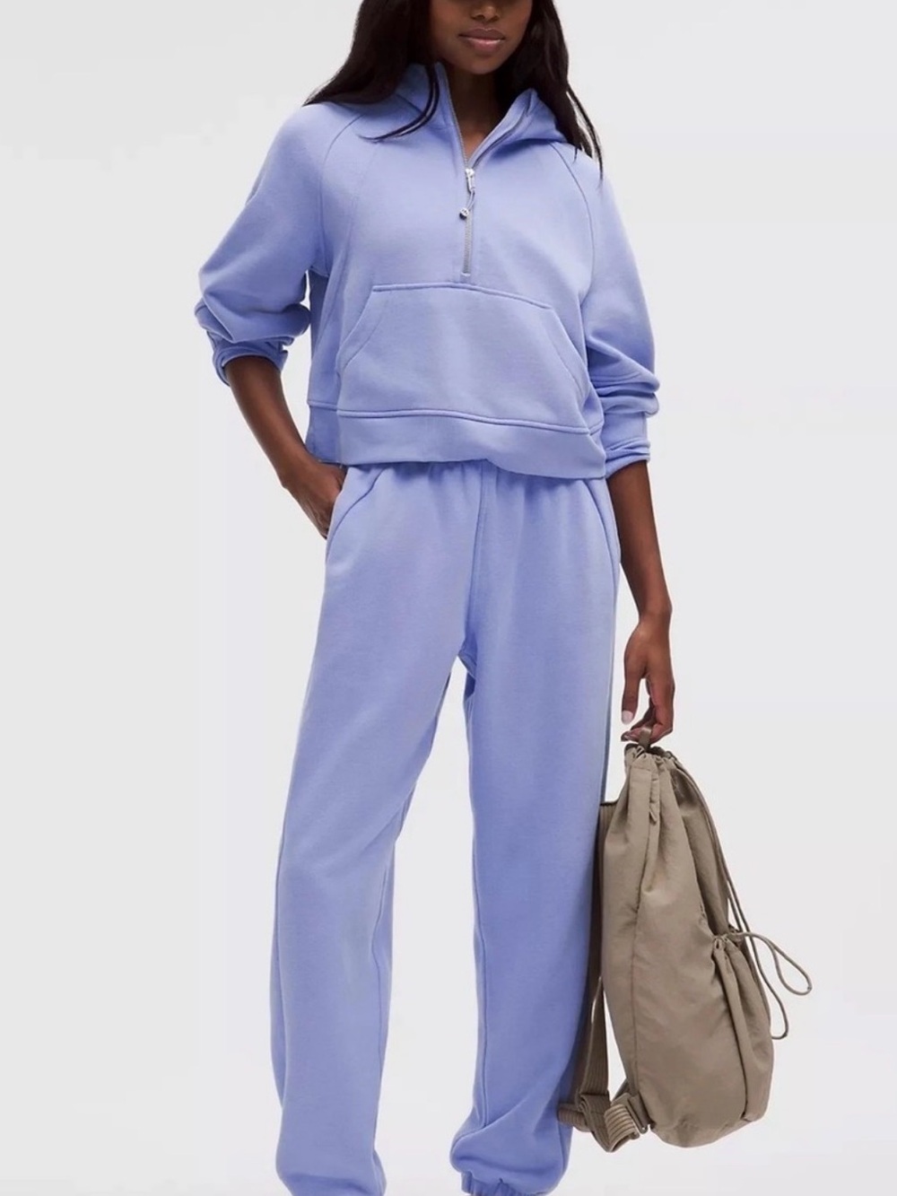 Lululemon Oversize Scuba Jogger “regular” ~dusty lilac~ Size L NWT $118 MSRP 🌟